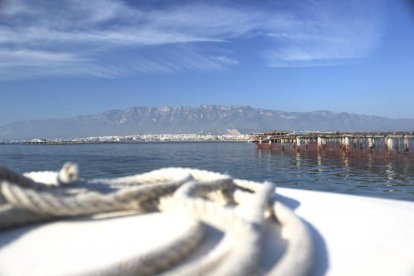 Bahía de los Alfaques, ideal para salidas en velero.