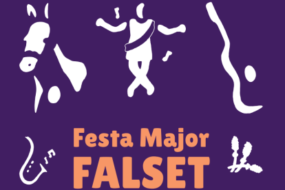 Imatge del cartell de la Festa Major de Falset.