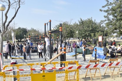 L'acte inaugural del nou parc de barres va tenir lloc aquest dissabte 24 de febrer.