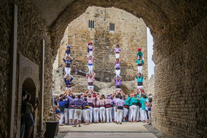 La espectacular imagen que dejó la actuación de los cuatro colles en el interior del Circo romano.