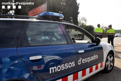 Imatge d'arxiu d'un vehicle dels Mossos d'Esquadra