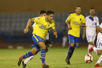 Imatge d'un partit de pretemporada de la Unión Deportiva Las Palmas.