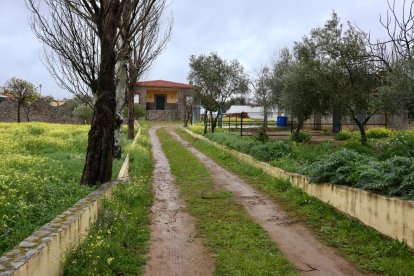 Imagen de la casa donde han sido encontrados los cadáveres.