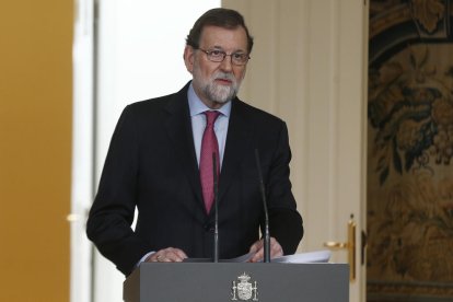 Imatge d'arxiu del president del govern espanyol, Mariano Rajoy.