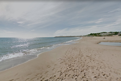 La platja de Torredembarra on ha mort l'home