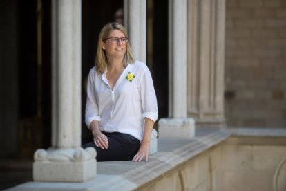 Elsa Artadi al Palau de la Generalitat