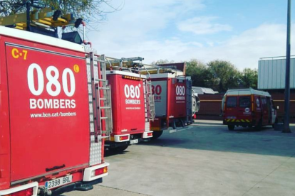 Els Bombers han rebut avisos per caigudes d'arbres, sanejament de façanes, entre d'altres.