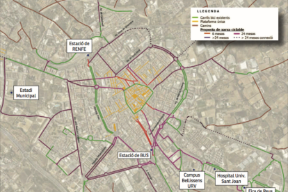 La voluntad es unir en un gran mapa ciclable los tramos dispersos que se habían creado hasta el momento.