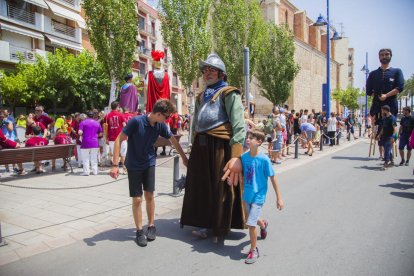 La Cercavila Gegantera celebrada ahir al matí