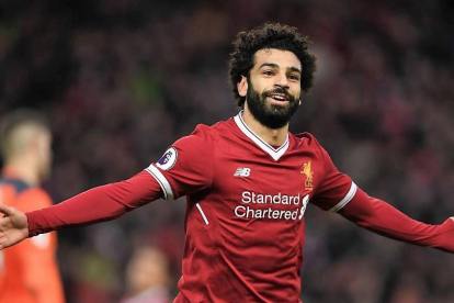 Salah va al capdavant de la classificació de la Bota d'Or.