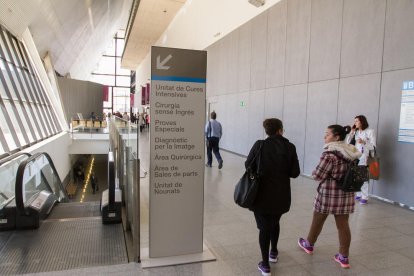 Una imatge d'arxiu de l'interior de les instal·lacions de l'Hospital Sant Joan de Reus.