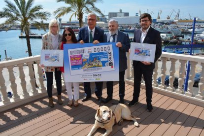 El cupó dedicat als Jocs Mediterranis s'ha presentat aquest dijous.