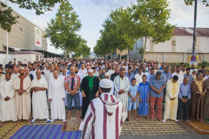 L'oració per la celebració de l''Aid al Adha' va tenir lloc a la mesquita As-Sunnah ahir al matí.