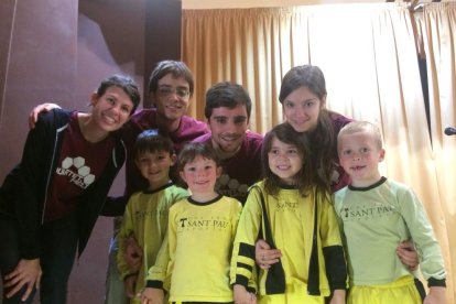 El Quartet Mèlt ha actuado delante de casi mil alumnos del Colegio Sant Pau Apòstol de Tarragona.