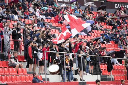 La afición del Nàstic volverá a dar la cara cuando el equipo más la necesita.