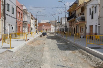 Una imagen de archivo del inicio de la segunda fase de las obras, que se produjo la semana pasada.