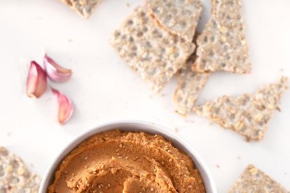 Paté de lentejas y nueces