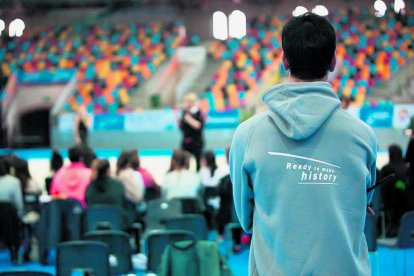 Los voluntarios han participado ya en otros acontecimientos deportivos del territorio, como preparación para los Juegos Mediterráneos.