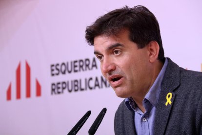 Imagen de archivo del presidente del grupo parlamentario de ERC, Sergi Sabrià.