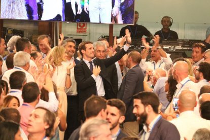 Pablo Casado, al Congrés Extraordinari per elegir el nou líder del PP.