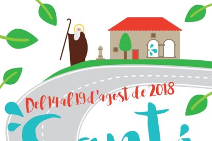 Cartell de Sant Magí 2018.