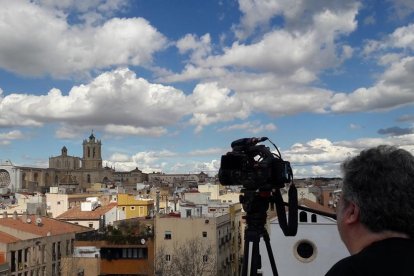 Imatge del programa que el magazín de la cadena France 5 La Quotidienne de la cadena 'France 5' va enregistrar a Tarragona.