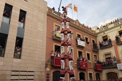 4d9sf de la Colla Vella dels Xiquets de Valls