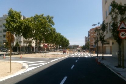 Con estas obras se ha eliminado la barrera arquitectónica que separaba los barrios de la Pallissa y el Eixample.