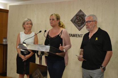 Imagen de la presentación de la ruta ciclista que recorrerá seis masías del término de Reus.