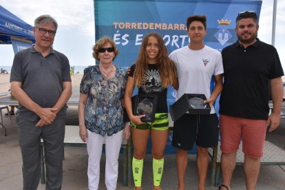 Pol Roch Tintoré i Laura Rodríguez guanyen la XIX Travessia Nedant de Torredembarra.