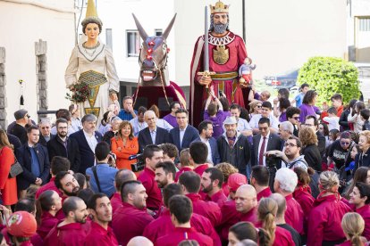 La Mulassa i els gegants de Valls també han assistit a l'acte