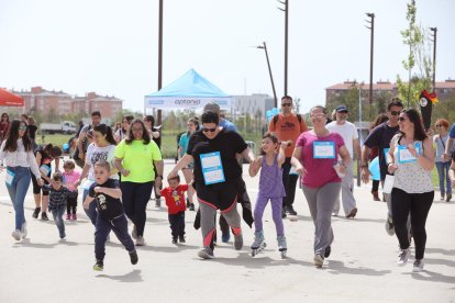 Els assistents han pogut participar en una cursa solidària per UNICEF