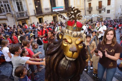 El Lleonet en una imagen de las fiestas de Santa Tecla del año pasado.