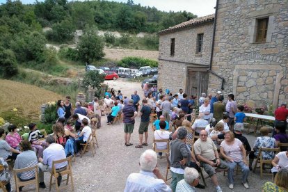 El tradicional encuentro en Saladern.