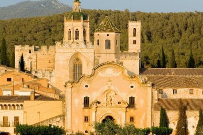 Imagen del exterior del Monasterio de Santes Creus.