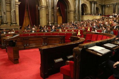 Pla general de la votació de la proposta de resolució de Cs al ple del 28 de març 2018