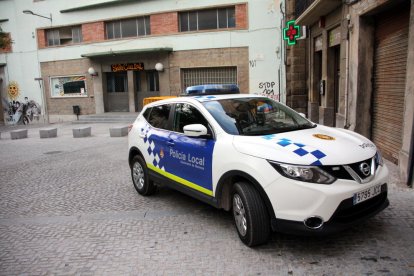 Imatge d'arxiu d'un vehicle de la Policia Local de Manresa.