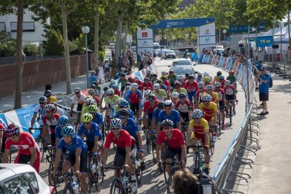 Las calles se llenaron de deportistas.