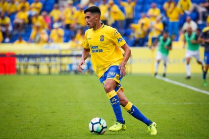 Herrera disputó la primera mitad del curso anterior con Las Palmas antes de marcharse cedido.