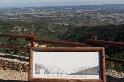 Mirador de l'alzinar de la Pena