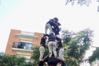 4de7 dels Xiquets del Serrallo a la diada de Sant Pere