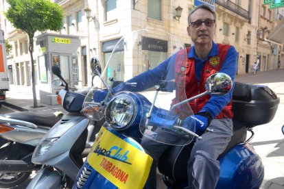 L'entitat que presideix Mellado té la seu al bar Moto Club de Tarragona.