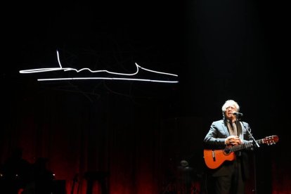 Imatge d'un dels darrers concerts de Joan Manuel Serrat.