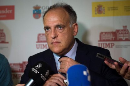 Imatge de Javier Tebas, president de la Liga de Fútbol Profesional.