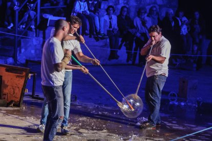 Les demostracions de l'art del vidre són un dels plats forts de la festa.