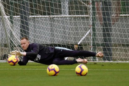 Imatge del porter del Barça Marc-André ter Stegen.