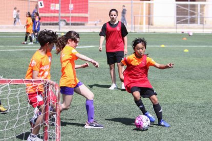 Algunas de las chicas que han participado en la jornada.