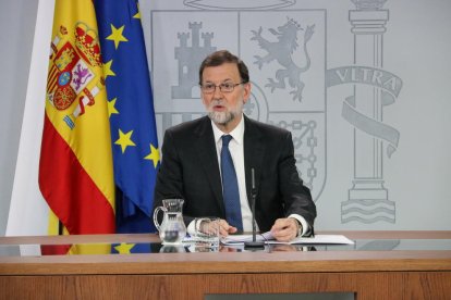 El presidente del gobierno español, Mariano Rajoy.