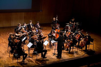 Imatge d'arxiu de l'Orquestra de Cambra del Penedès.