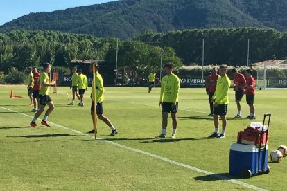 La temperatura és agradable a Olot.